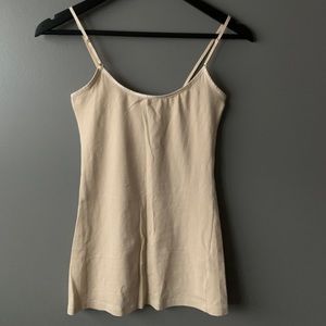 Nude layering cami tank